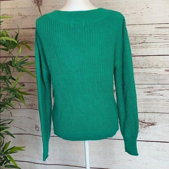 ABOUND Cable Knit V-Neck Sweater NWT - Picture 7 of 11